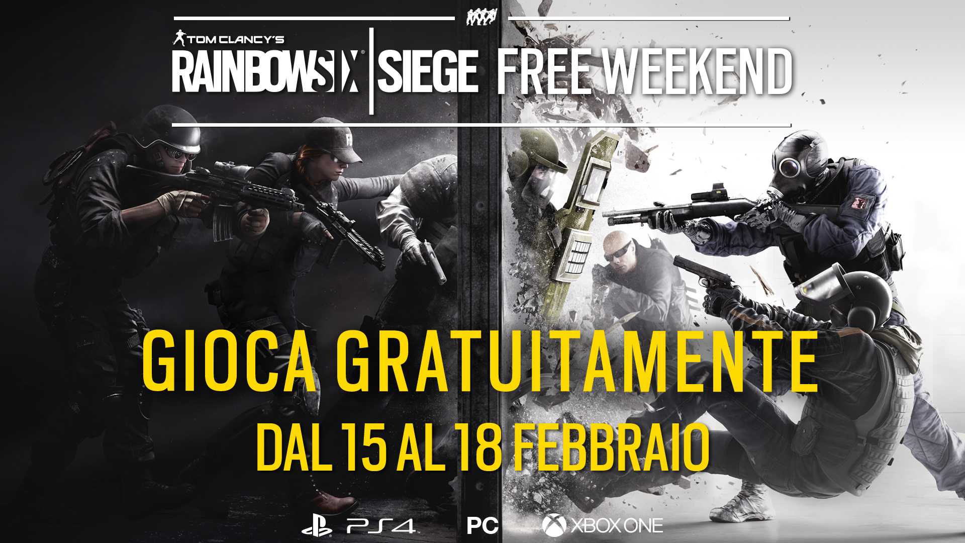 R6 Free Weekend